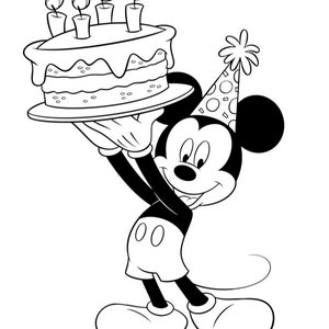 Paquete para colorear de Mickey Mouse