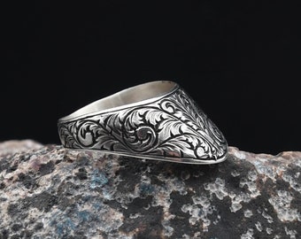 オスマン帝国スルタンのサムリング、925スターリングシルバーリング