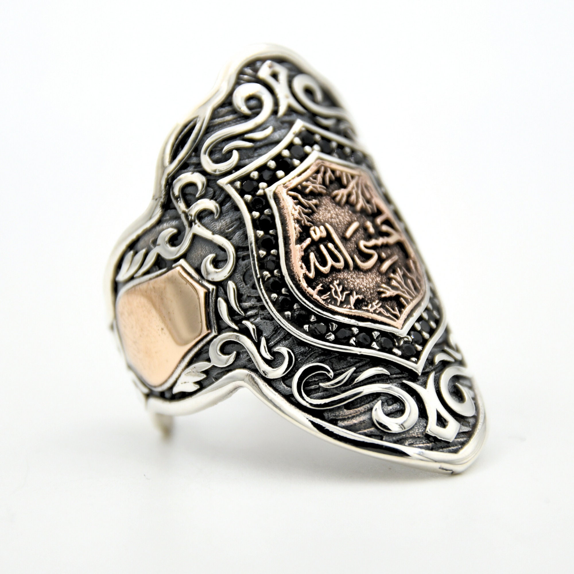 Mens Handmade Thumb Ring İslamic Thumb Ring 925 Sterling - Etsy
