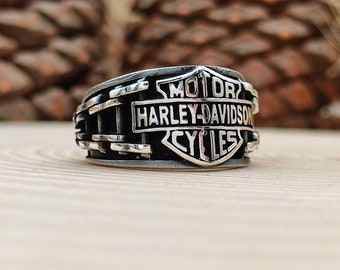 Details about  / Jewelry Motor Cycles Biker harley davidson mens rings