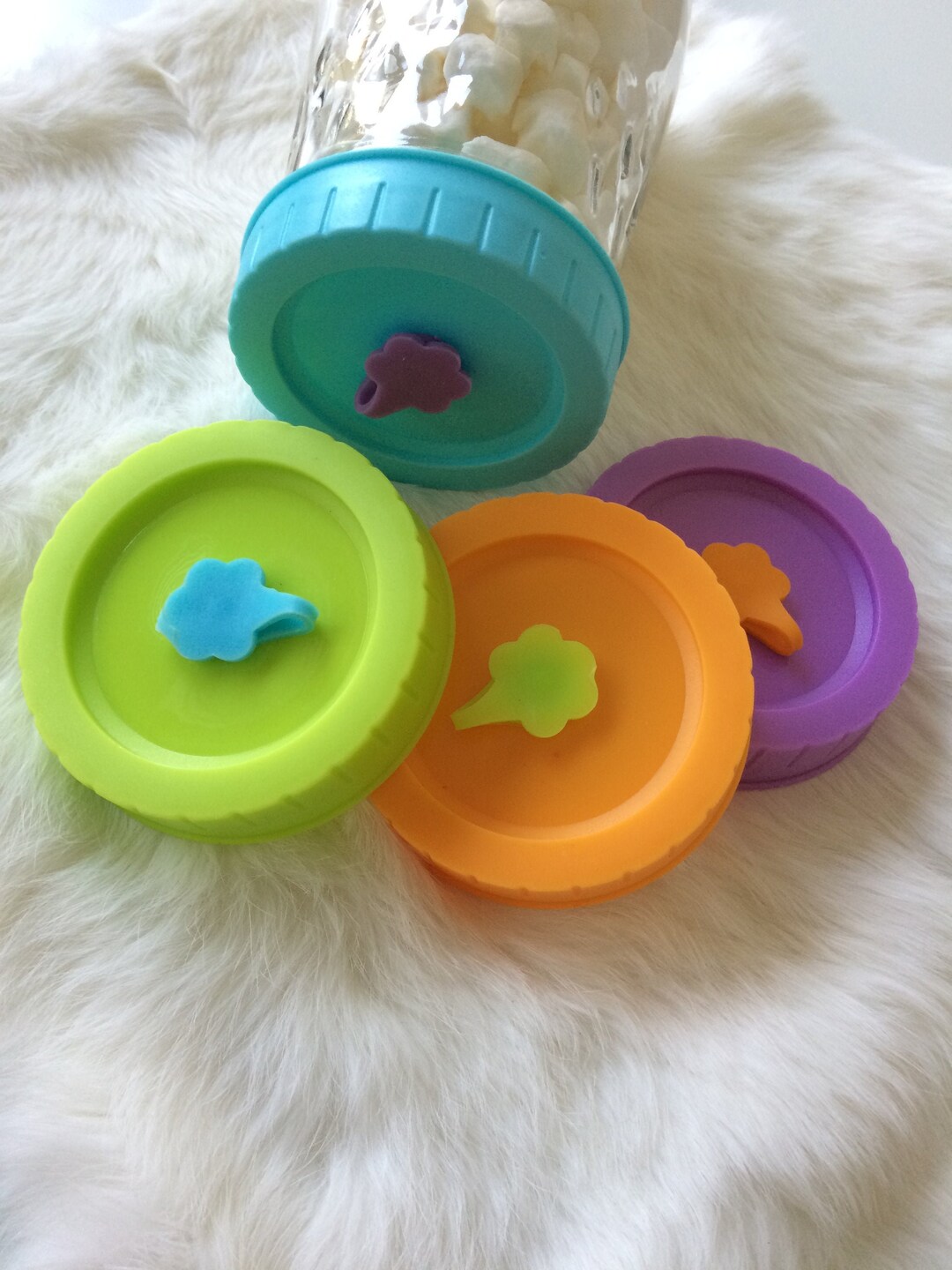 Replacement Lids for Mason Jars With Regular Straw Hole regular Mouth