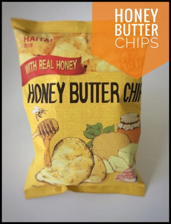 Honey Butter Potato Chips Etsy