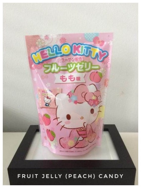 Hello Kitty Fruit Jelly Candy Apple / Peach Etsy