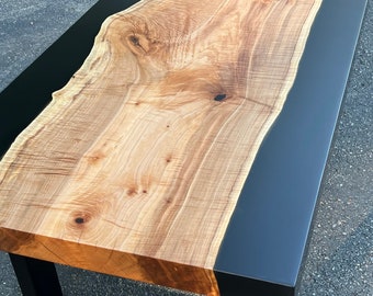 Highly figured maple coffee table