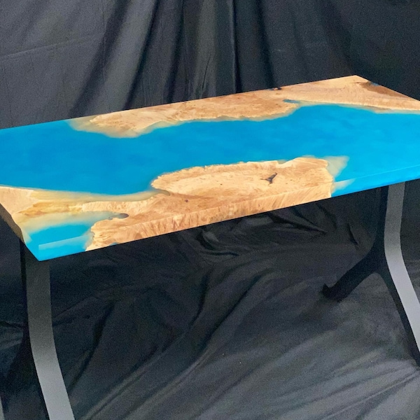 Maple burl Desk