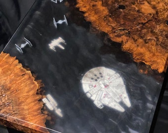 Resin/Epoxy end table