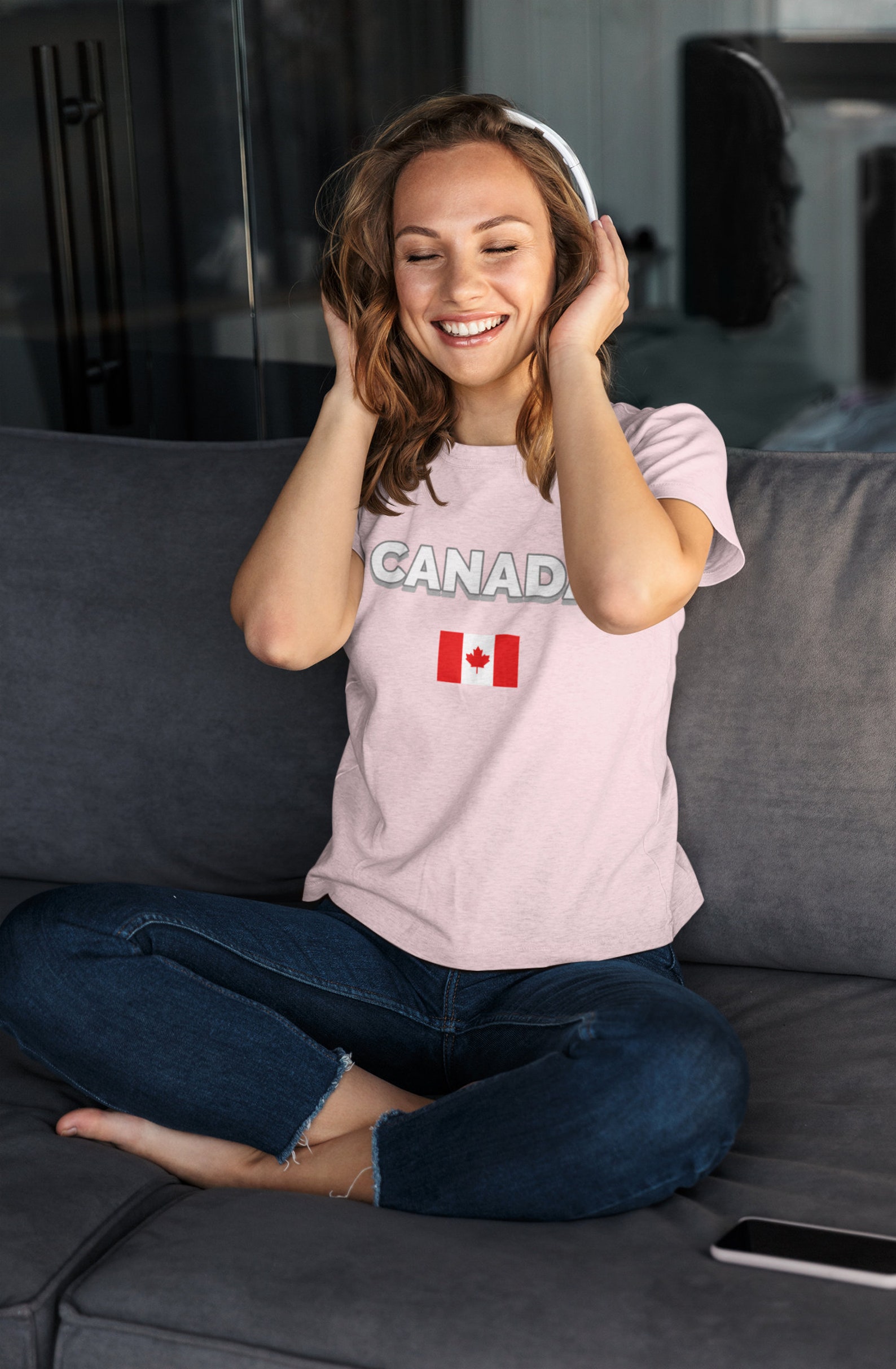 Canadian Day Flag Unisex T Shirt Canadian Canadian Pride Etsy
