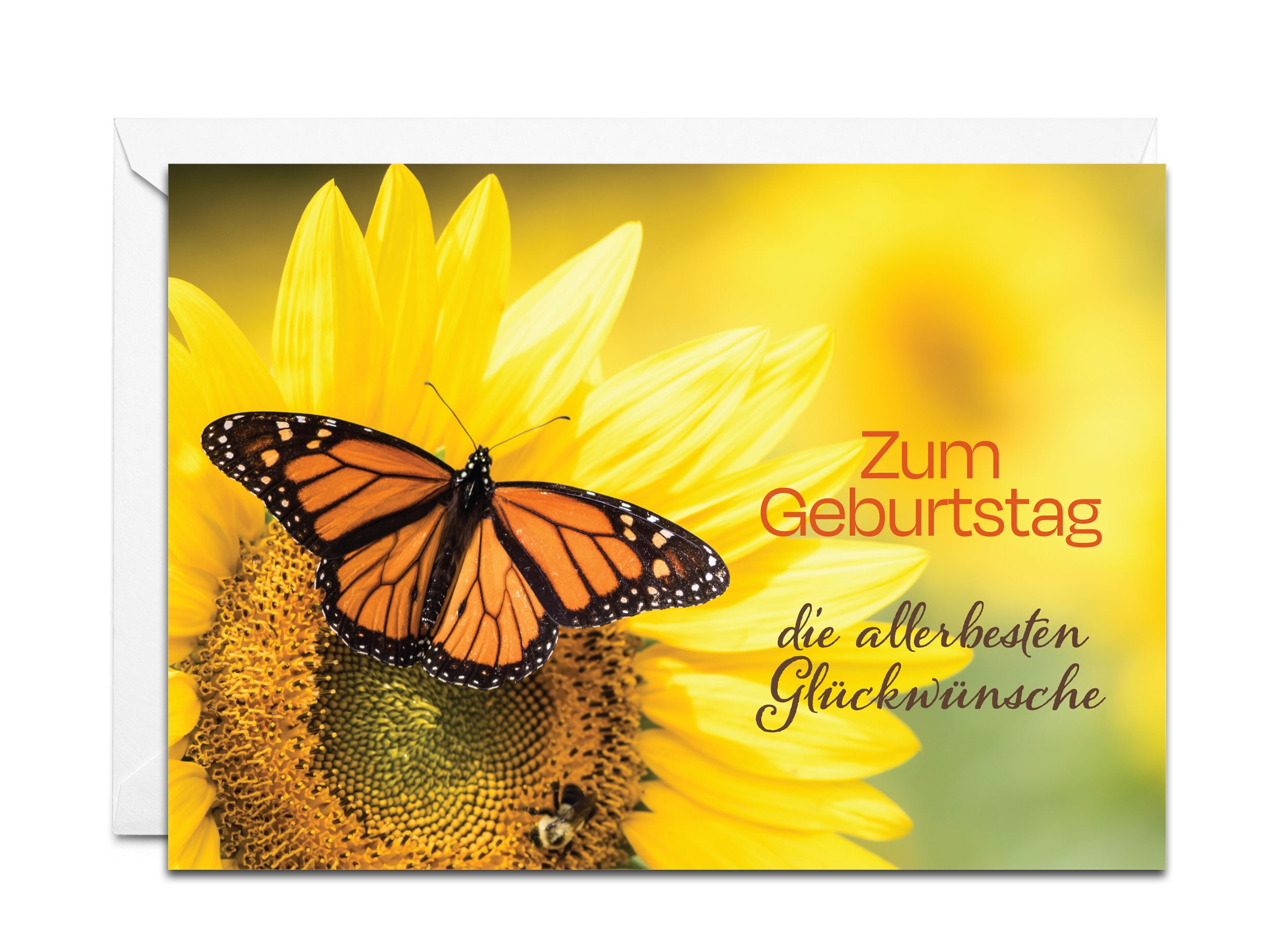 German Birthday Card Zum Geburtstag Die Allerbesten Glückwünsche