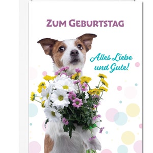 Geburtstagskarte - Zum Geburtstag Alles Liebe und Gute