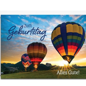 Geburtstagskarte - Zum Geburtstag Alles Gute