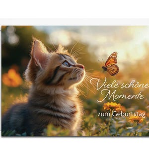 Karte zum Geburtstag - Viele schöne Momente zum Geburtstag!
