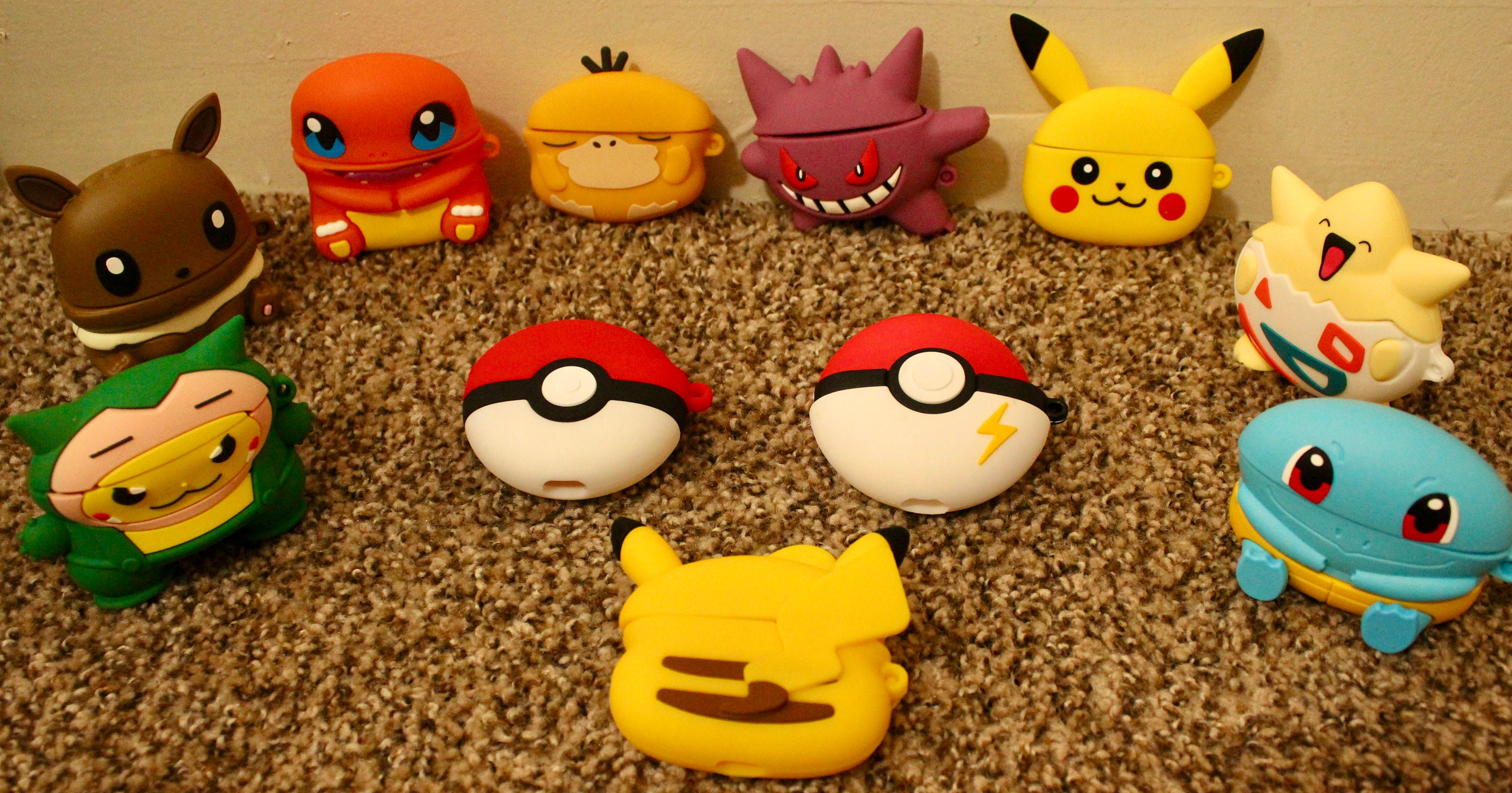 Pokemon 3D For Airpod Pro Case Cover Silicone Airpods Pro Pikachu sno…
