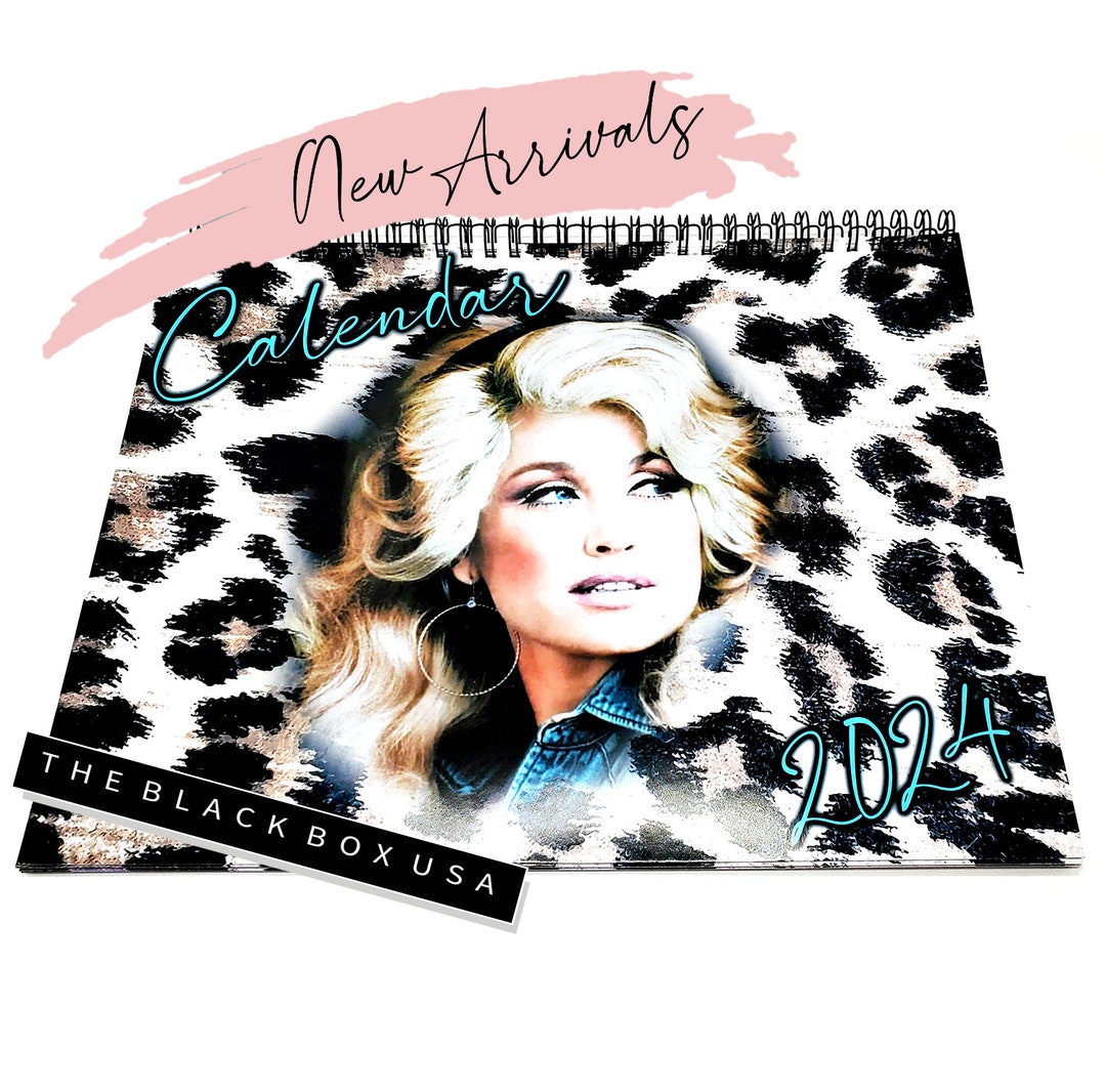 2024 Calendar Dolly Parton Color Cheetah I Dolly Parton 2024 Calendar I