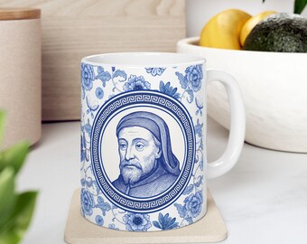 Geoffrey Chaucer - Mug 11oz