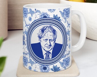 Mug Personnalisé "Message Confus Anniversaire Boris" – Céramique Blanche