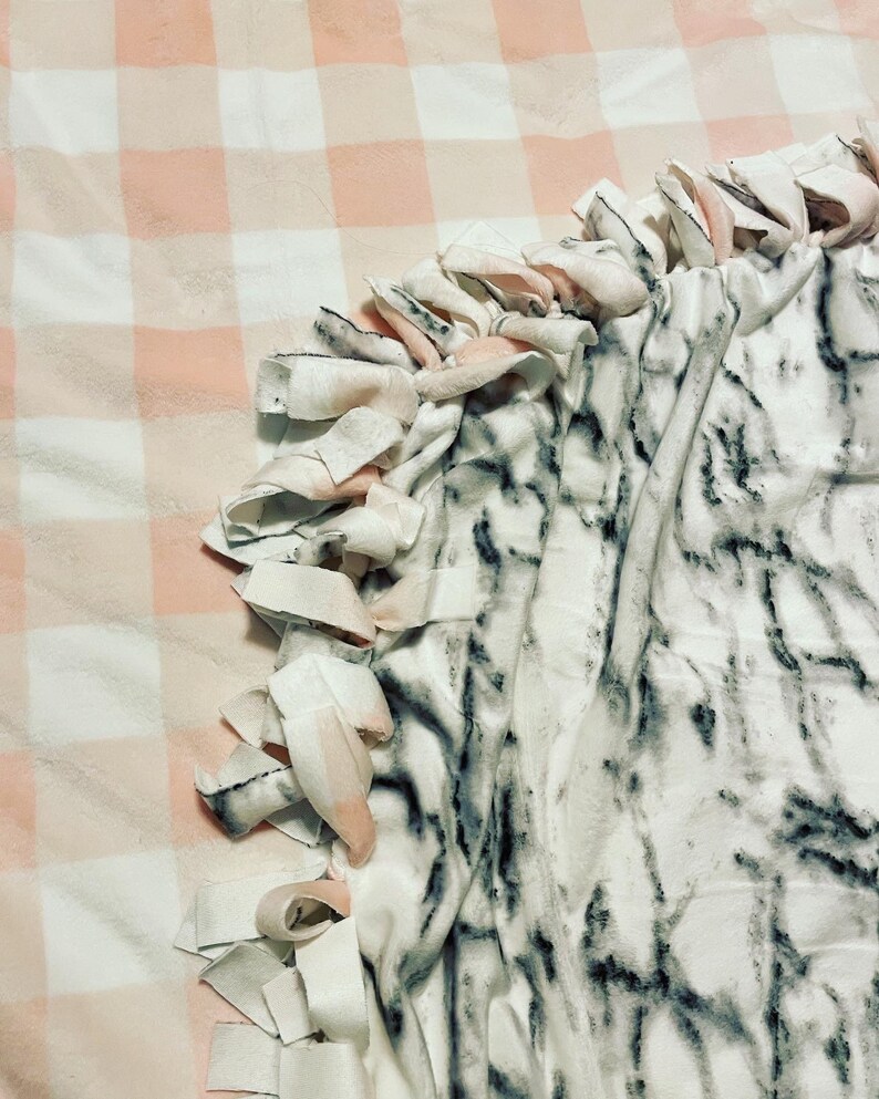 Custom Nosew Tie Blanket Etsy