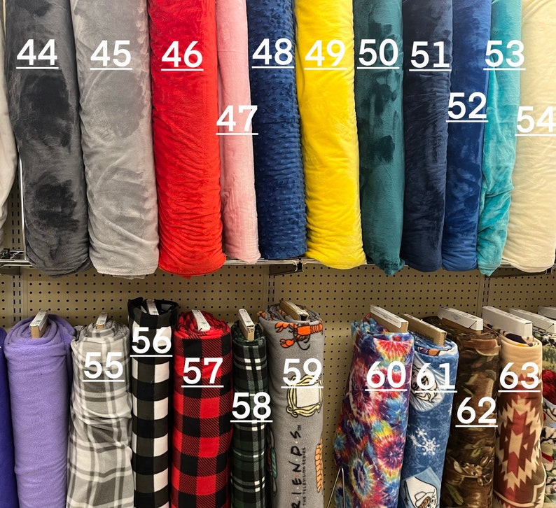 Custom Nosew Tie Blanket Etsy