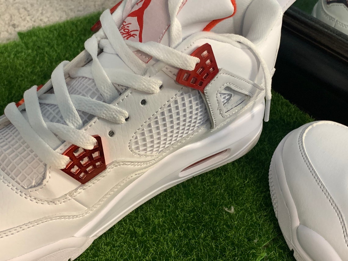 jordan retro 4 red metallic