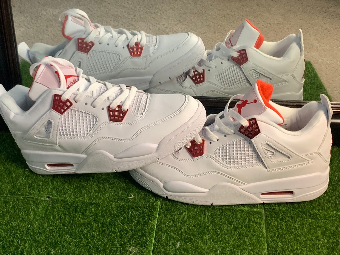 jordan retro 4 red metallic