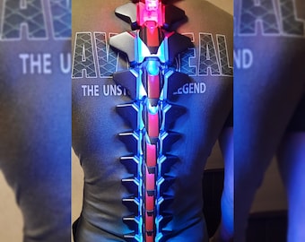 Cyberpunk spine - black metallic
