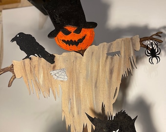 Halloween decor Digital file Scarecrow