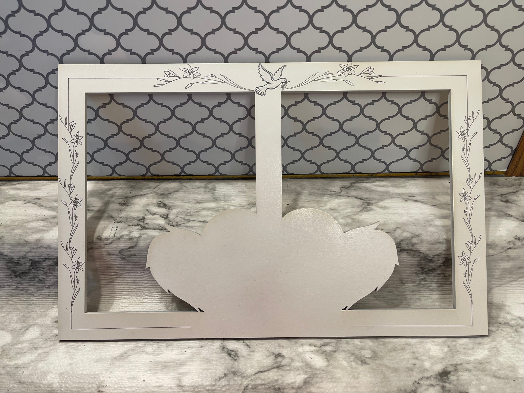Memorial Picture Frame Digital File: Laser Cut Photo Frame - Etsy