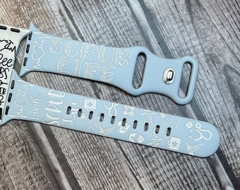 Scrub Life Apple watch band file