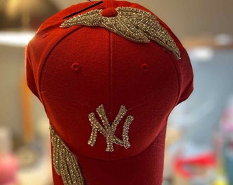 Bling Yankees Hat - Etsy
