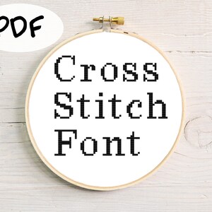 Cross stitch font. Digital Cross Stitch Pattern. Cross Stitch Alphabet. Cross Stitch Numbers. Cross Stitch Symbols. Back Stitch Cross Stitch