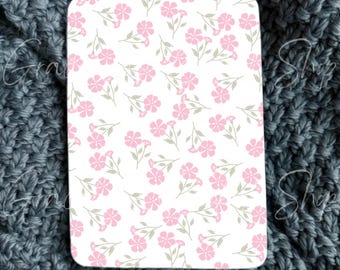 Pink Floral Kindle Insert