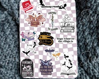 Fantasy Reader Kindle Insert