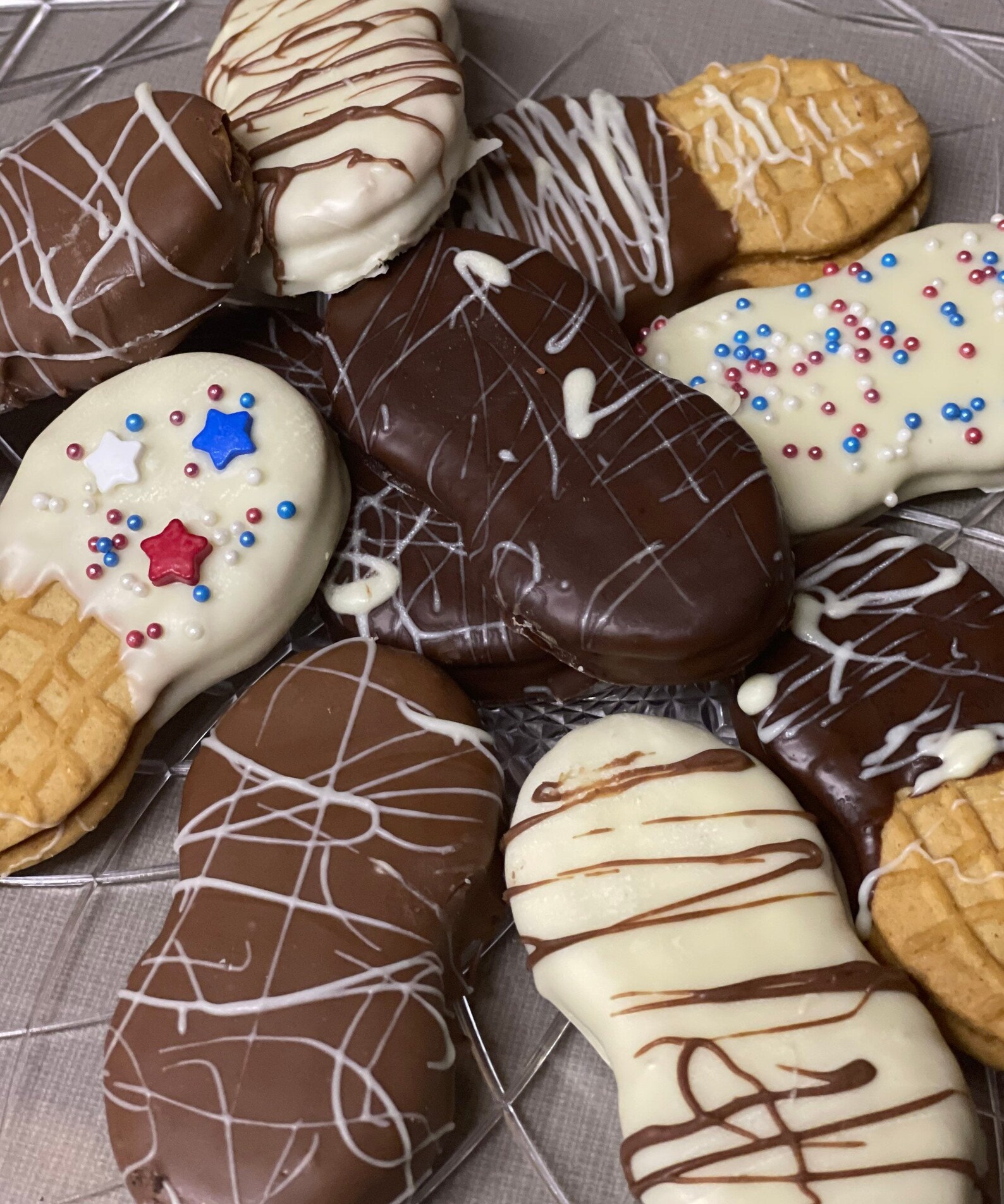 Chocolate Covered Nutter Butter Cookies Etsy