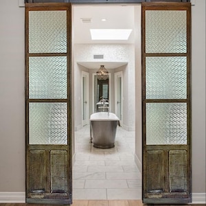 Handcrafted French Doors, Solid Wood Door, Custom Size Door, Front Entry Doors, Interior Exterior Doors, Single - Double Doors, Barn Doors