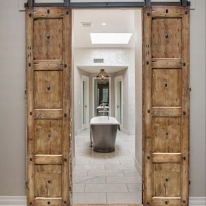 Custom Size Rustic Doors, Any Size Barn Door, Solid Farmhouse Doors, Custom Interior Doors, Rustic Exterior Doors, Handmade Tables And Doors