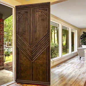 Antique Wooden Doors, Panel Entry Door, Rustic Doors, Sliding Door, Wooden Frame Doors, Double or Single Vintage Door, Custom Size Wood Door