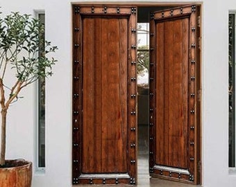 Porte da fienile antiche, Porte in legno, Porta artigianale, Porte di dimensioni personalizzate, Porta in legno massello, Porte francesi autentiche, Porte d'ingresso, Porte interne