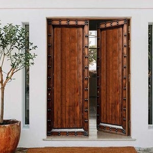 Handcrafted Antique Barn Doors: Custom Solid Wood Interior Doors