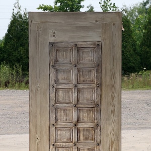 Custom Rustic Doors, Custom Sliding Door, French Vintage Wood Doors,Rustic Decorative, Antique French Door,Wood Room Divider,Solid Wood Door
