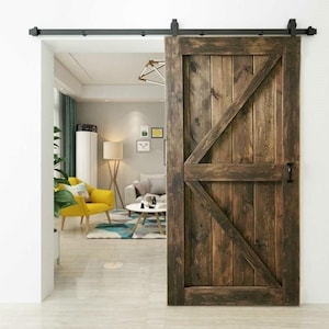 Farmhouse Barn Doors, Rustic Barn Doors, House Entrance Door, Custom Solid Doors, Sliding Door, Modern Farm Doors, Vintage door Replica