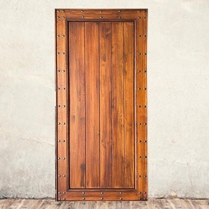 Handcrafted Solid Door, Rustic Antique Doors, Custom Barn Doors, Interior-Exterior Doors, Front Door, Sliding-Hinged Doors, Custom Size Door