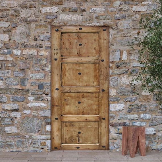 Puerta interior madera rústica 62,5 cm - MYOC. Fábrica de Muebles rústicos  100% madera maciza