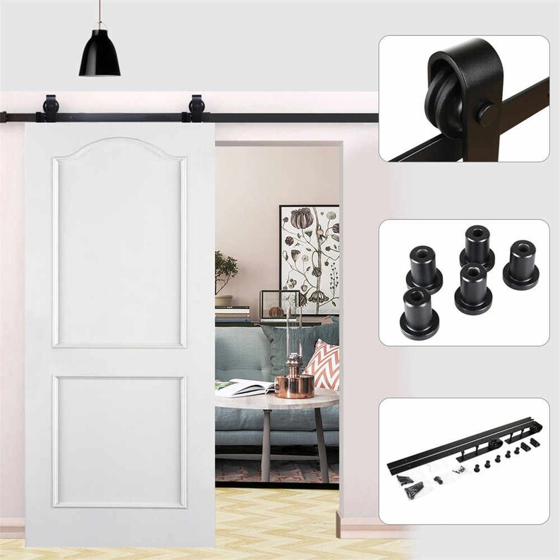 Sliding Door Systems Sliding Door Fitting Set Rail Door Etsy
