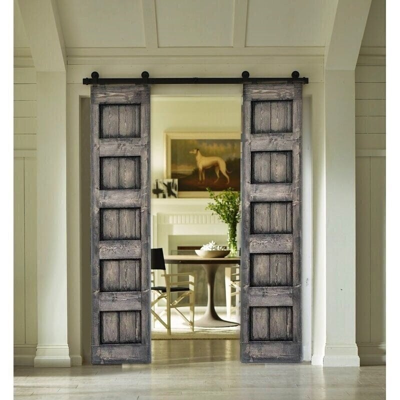 Barn door sale headboard queen