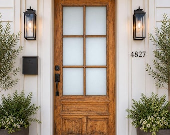 Custom Size Antique Door | Exterior - Interior | Farmhouse Door | Vintage Style | Rustic French