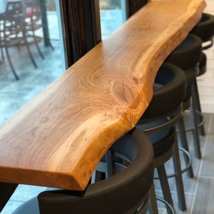 Floating Bar Table, Wall Hanging Table, Industrıal Style Breakfast