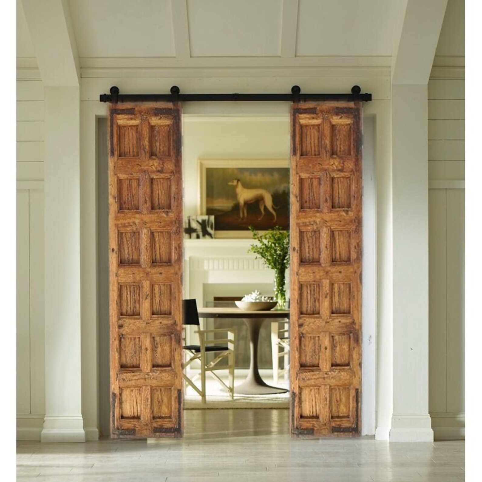 Antique Solid Wood Door, Vintage Door Replica, Custom Size Rustic Barn