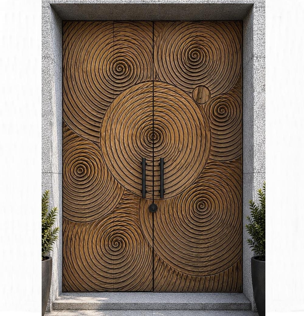 Bali wood doors - Etsy 日本