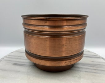 Mid Century Copper Planter