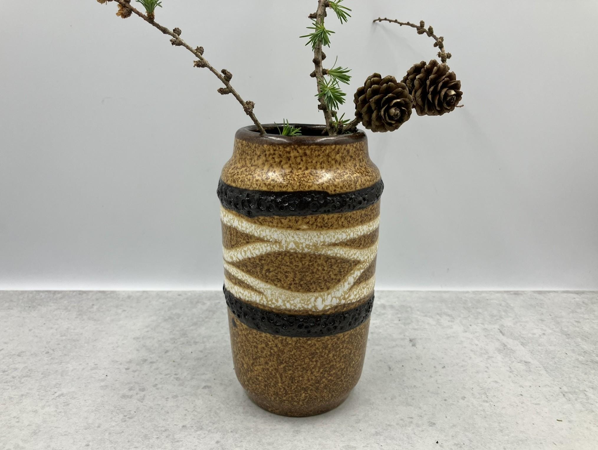 SCHEURICH 231-15 Fat Lava Vase I 70s West German Pottery - Etsy