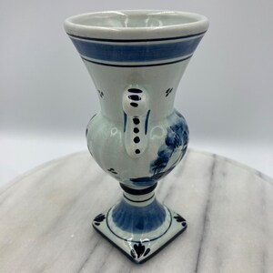 Petit vase amphore bleu de Delft image 2